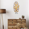 Rain Dance Cutout Swirl Wall Art