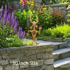 Rain Dance Garden Statue