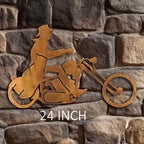 Western Rider Cutout Wall Art