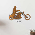 Western Rider Cutout Wall Art