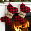 Flannel Bone Personalized Christmas Stocking