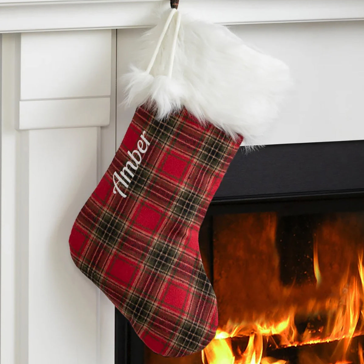 Royal Tartan Personalized Christmas Stocking