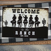 Vaquero Personalized Doormat