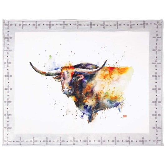 Longhorn Dream Sherpa Throw