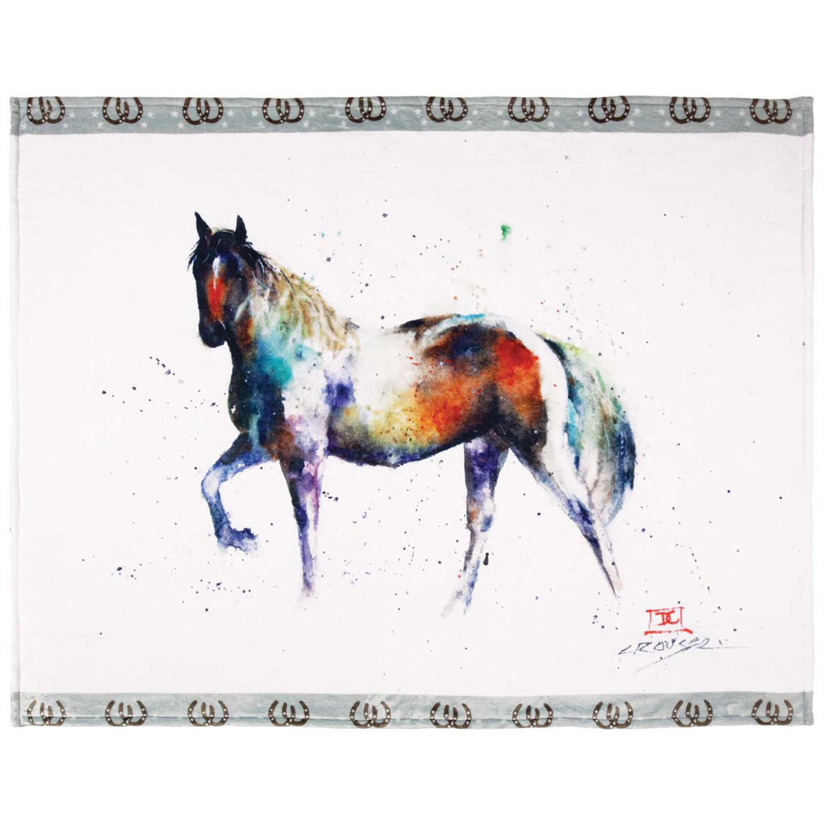 Stallion Dream Sherpa Throw