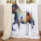 Stallion Dream Sherpa Throw