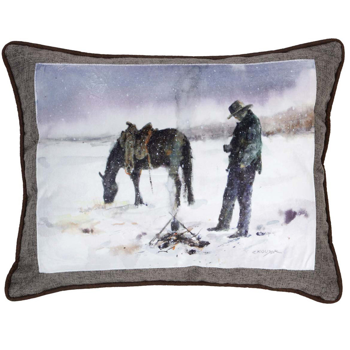 Winter Ranch Dream Pillow
