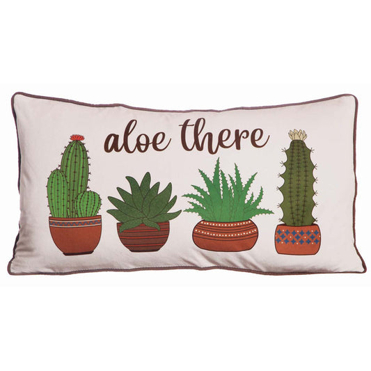 Aloe There Desert Bloom Pillow