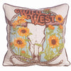 Western Wildflowers Pillow