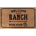 Ranch Welcome Coir Mat