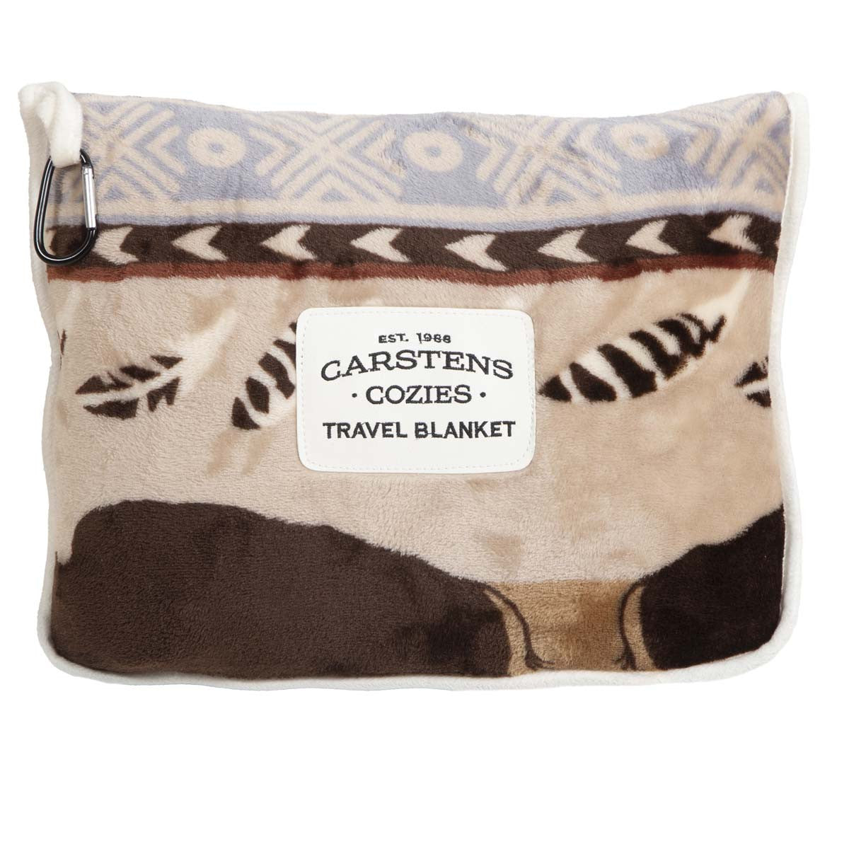 Buffalo Adventures Travel Throw - OUT OF STOCK
