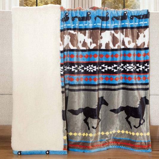 Spirit Range Sherpa Throw