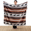 Horse Haven Plush Sherpa Throw - OVERSTOCK