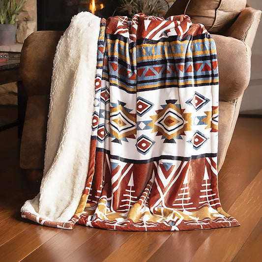 Native Journey Sherpa Throw