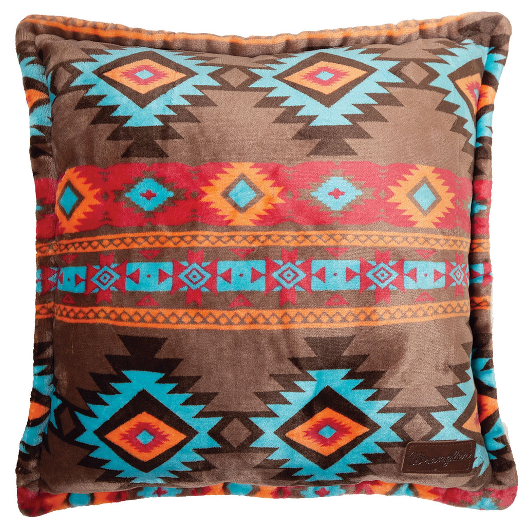 Turquoise Diamond Plush Pillow - OUT OF STOCK UNTIL 09/30/2026