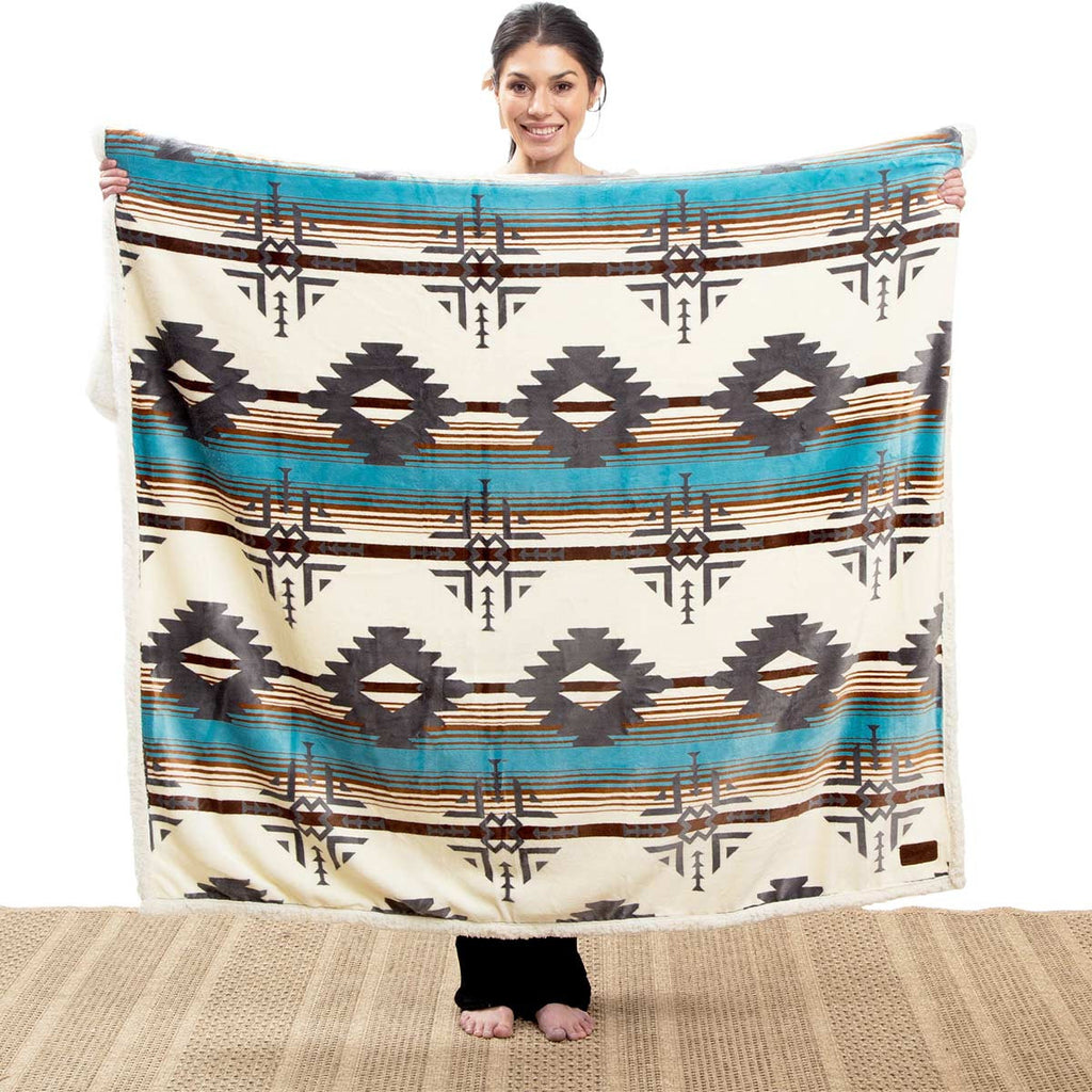 Dakota Sky Plush Throw