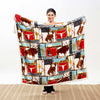 Desert Rodeo Plush Throw