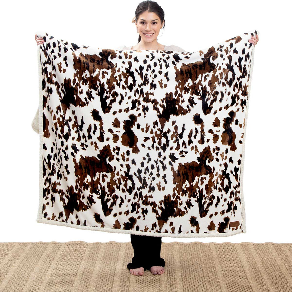 Sherpa Tri-Hide Throw