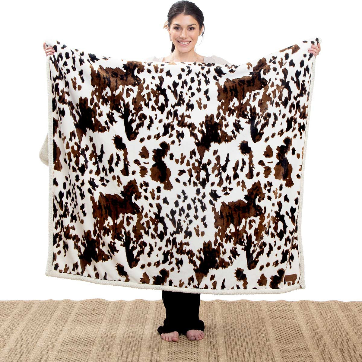 Sherpa Tri-Hide Throw