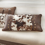 Wrangler Cowhide Accent Pillow