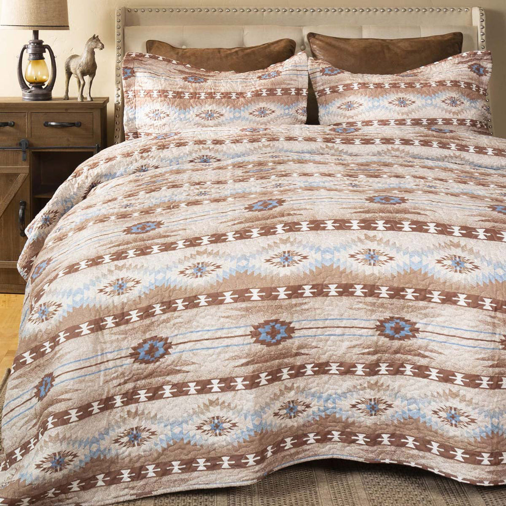 Sahara Sunset Quilt Bed Set - Twin