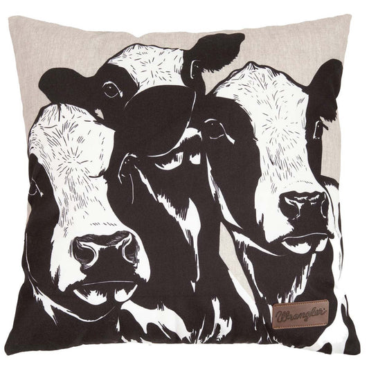 Cow Trio Outdoor Pillow