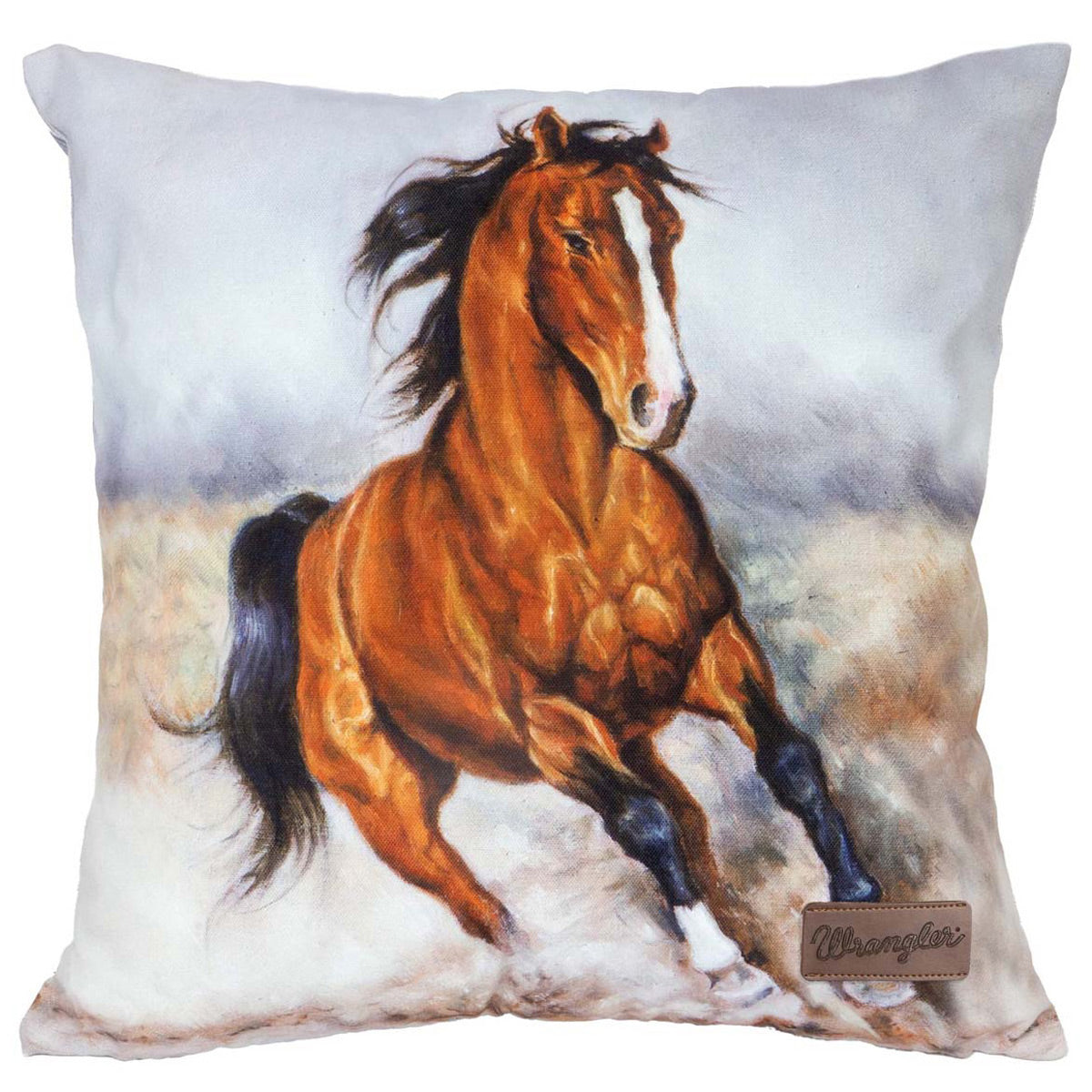 Mustang Moves Outdoor Pillow
