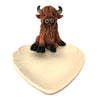Highland Cow Trinket Tray