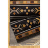 Gold Rush Diamond Black Rug - 8 x 10