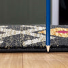 Outlaw Oasis Black Rug - 5 x 7