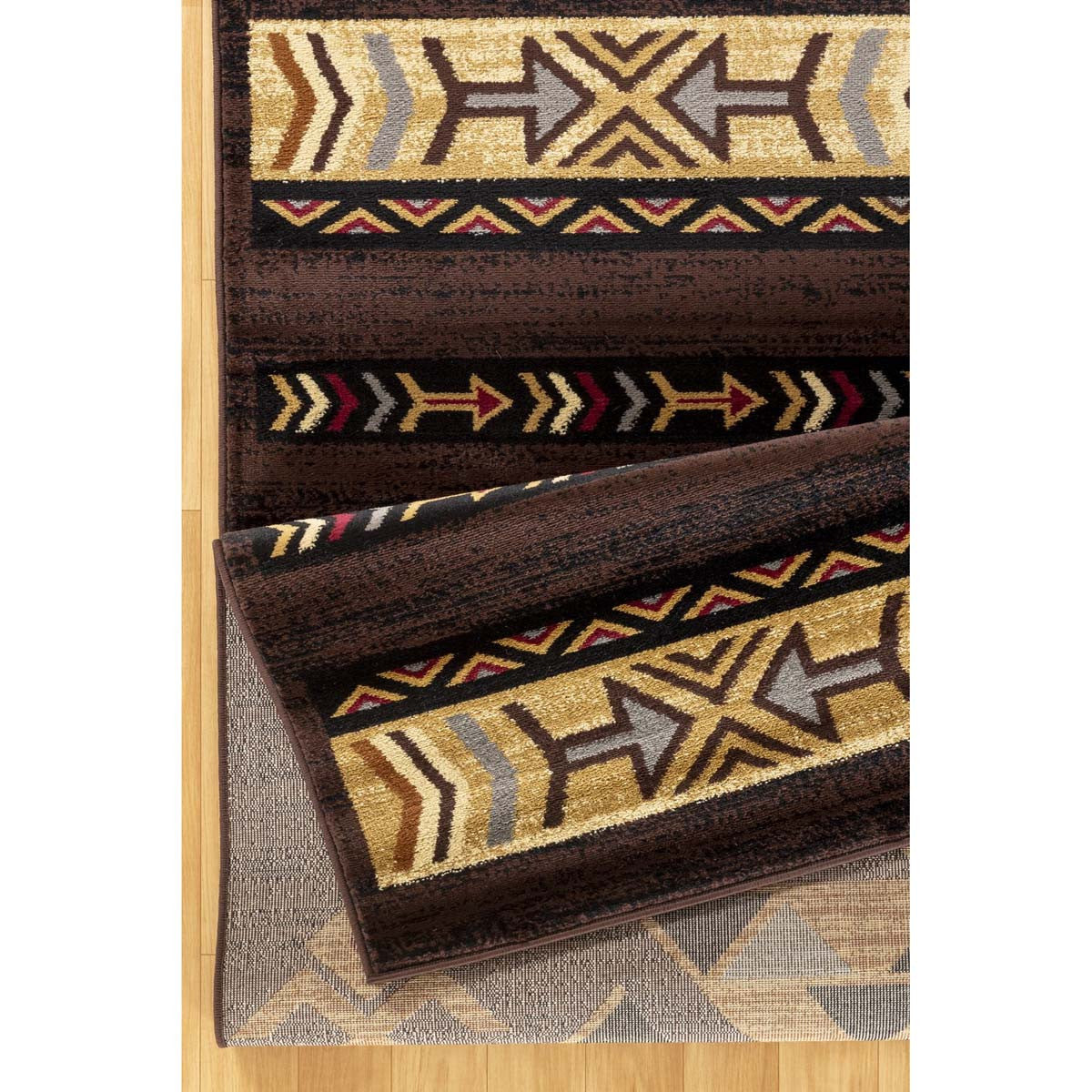 Outlaw Oasis Brown Rug Collection
