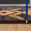 Outlaw Oasis Brown Rug - 8 x 10