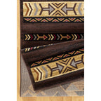 Outlaw Oasis Brown Rug - 8 x 10