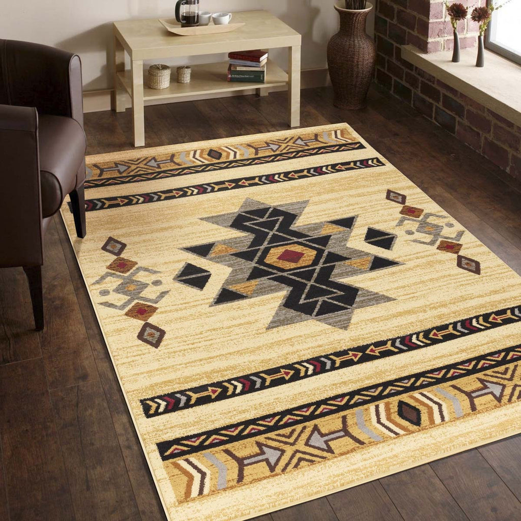 Outlaw Oasis Cream Rug - 2 x 3