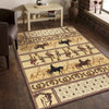 Saddle Up Cowboy Rug - 3 x 7