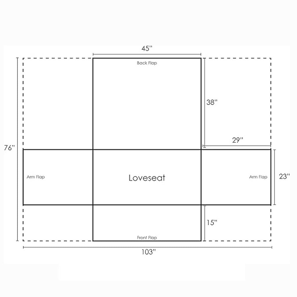 Durango Mesa Loveseat Cover