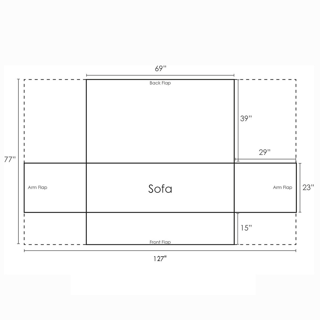 Southern Flare Sofa Cover