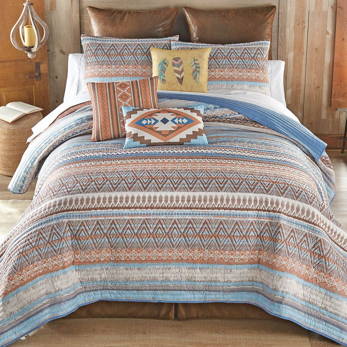 Earth & Sky Southwestern Quilt Bed Set - King