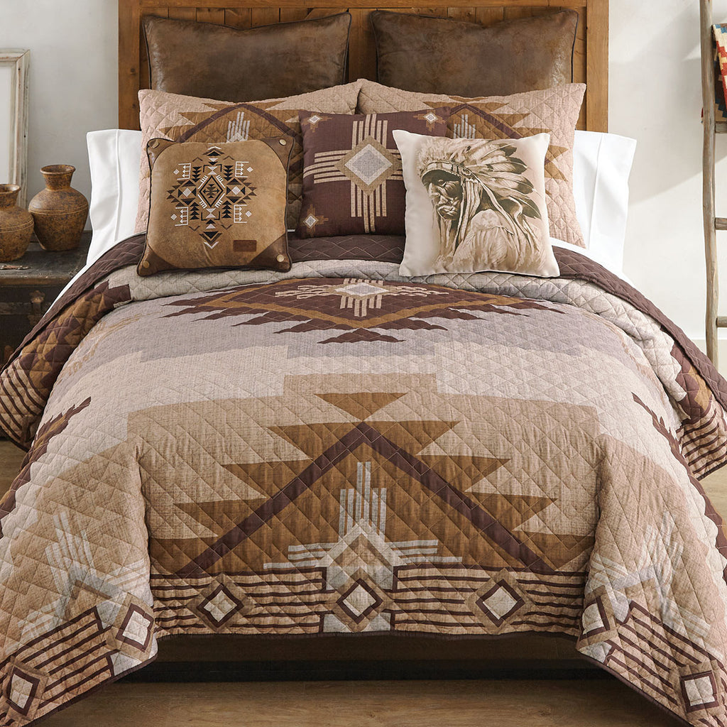 Canyon Echoes Quilt Bed Set - Queen