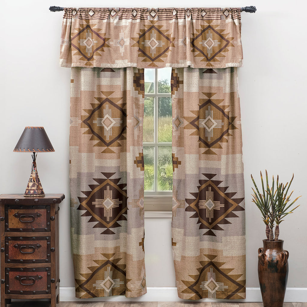 Canyon Echoes Lined Valance