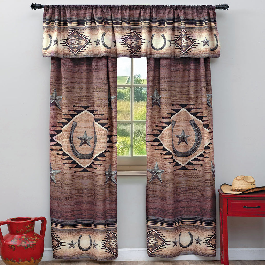 Western Star Lined Valance