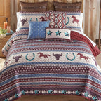 Turquoise Stars Accent Pillow - CLEARANCE