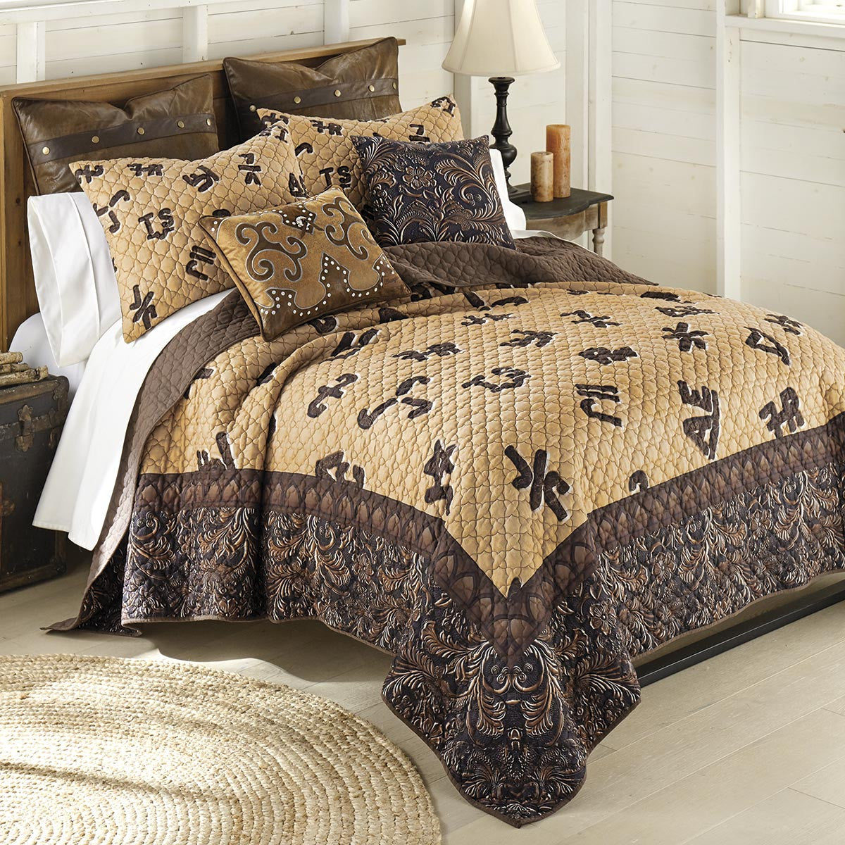 Cowboy Brands Quilt Bedding Collection - CLEARANCE
