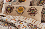 Western Medallions Neck Pillow