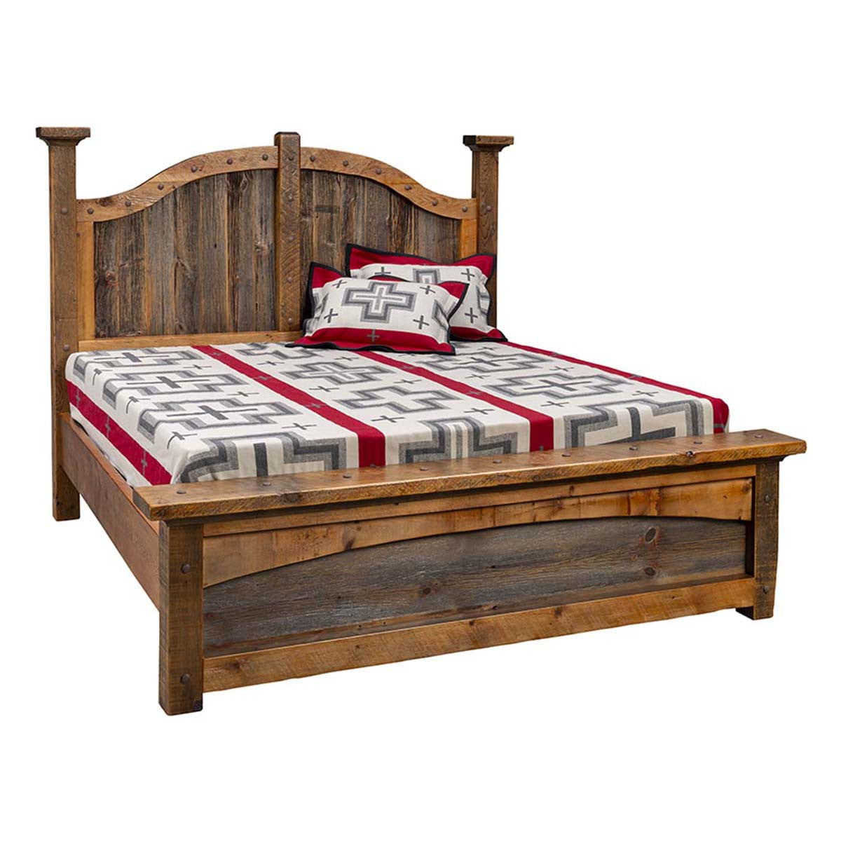 Mustang Hollow Headboard - King