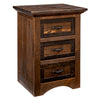 Northern Woodland 3 Drawer Nightstand