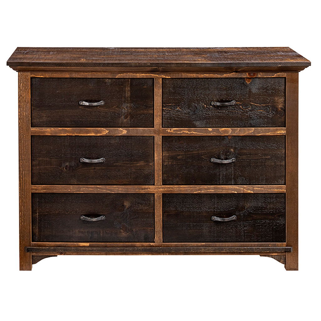Sierra Woods 6 Drawer Dresser