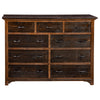 Sierra Woods 9 Drawer Dresser