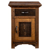 Sierra Woods 1 Drawer 1 Door Nightstand