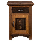 Sierra Woods 1 Drawer 1 Door Nightstand